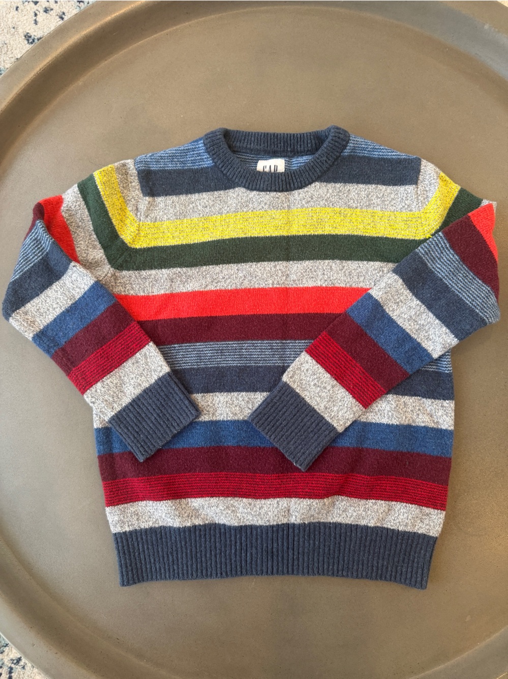 Gap Kids Colorful Stripped Sweater Size 6/7